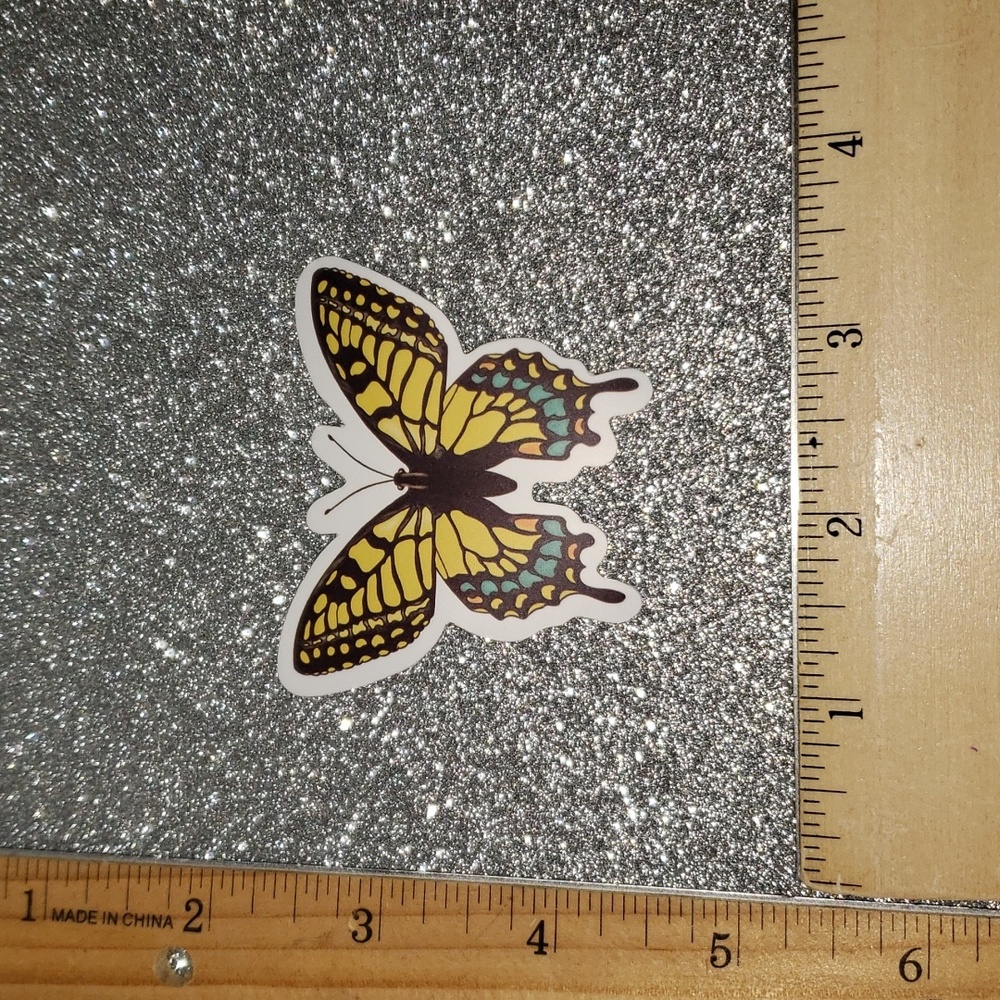 NATURE WATERPOOF Sticker Butterfly - Picture 2 of 7